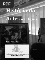 Historia Da Arte Em 20 Licoes - Joao Ricaldes