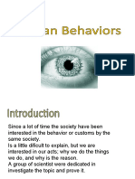 Human Behaviours