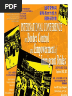 Download International Conference on Border Control and Empowerment of  Immigrant Brides  by migrant_database SN3989195 doc pdf