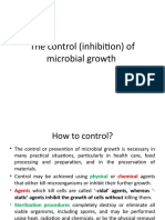06 - The Control of Microbial Growth
