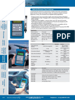 Vehicle Exhaust Gas Analyser