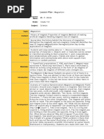 Sci. 10 Lesson Plan Electricity and Magnetism3