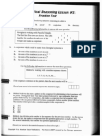 Inductive and Deductive Reasoning Practice Test PDF