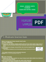 Hukum Bacaan Lam