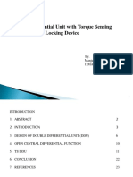 Double Differential Unit With Torque Sensing Locking Device