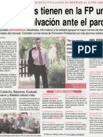 Prensa diario Que del 17-07-2008