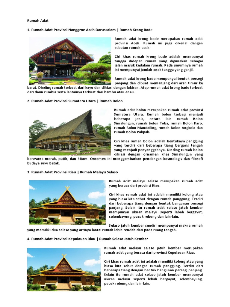 Rumah Adat Kalimantan Barat Berbentuk Panjang Hal Ini