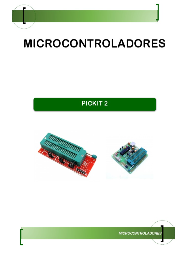 Manual Pic Pickit | PDF | Microcontrolador | Ventana (informática)