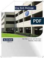 Parking Deck Drainage: For Precast or Cast-In-Place Parking Structures