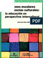 Y Diferencias Culturales: La Educación en Perspectiva Intercultural