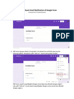 Cara Membuat Email Notification Di Google Form