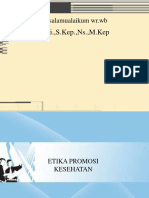 Etika Promosi Kesehatan PDF