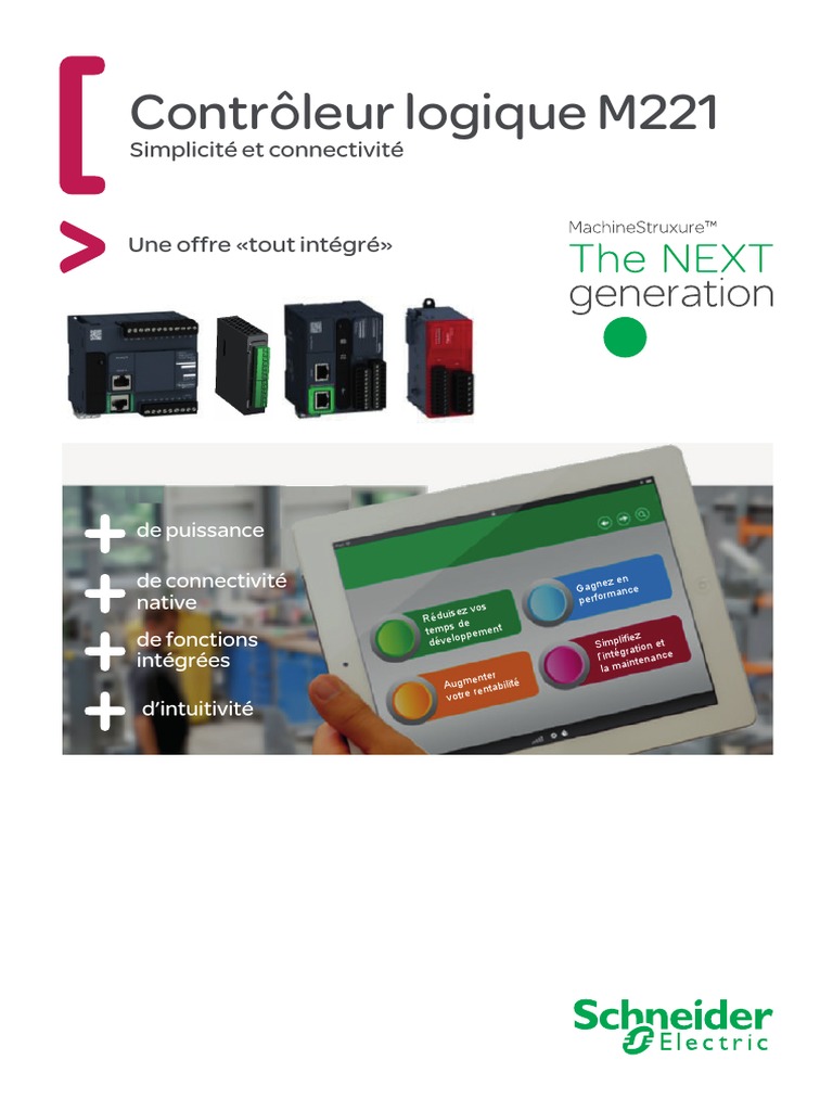 Modicon m221 | PDF | Entrée/Sortie | De base