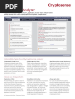 Cryptosense Analyzer Data Sheet