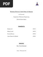 Pak US Relations
