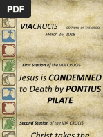 Viacrucis: March 26, 2018