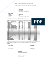 Nota Pesanan & Berita Acara Des