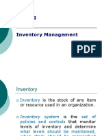 Unit 3 - Inventory Management