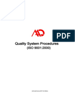 ISO 9001 Quality Procedures Manual