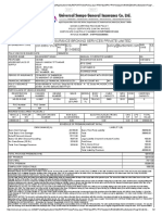 Goods Carrying Package Policy Details