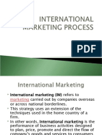 Inetrnational Marketing Process