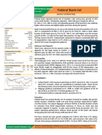 Federal Bank LTD: Q3FY19 Result Update