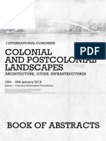 Abstracts Congresso Postcolonial Landscapes