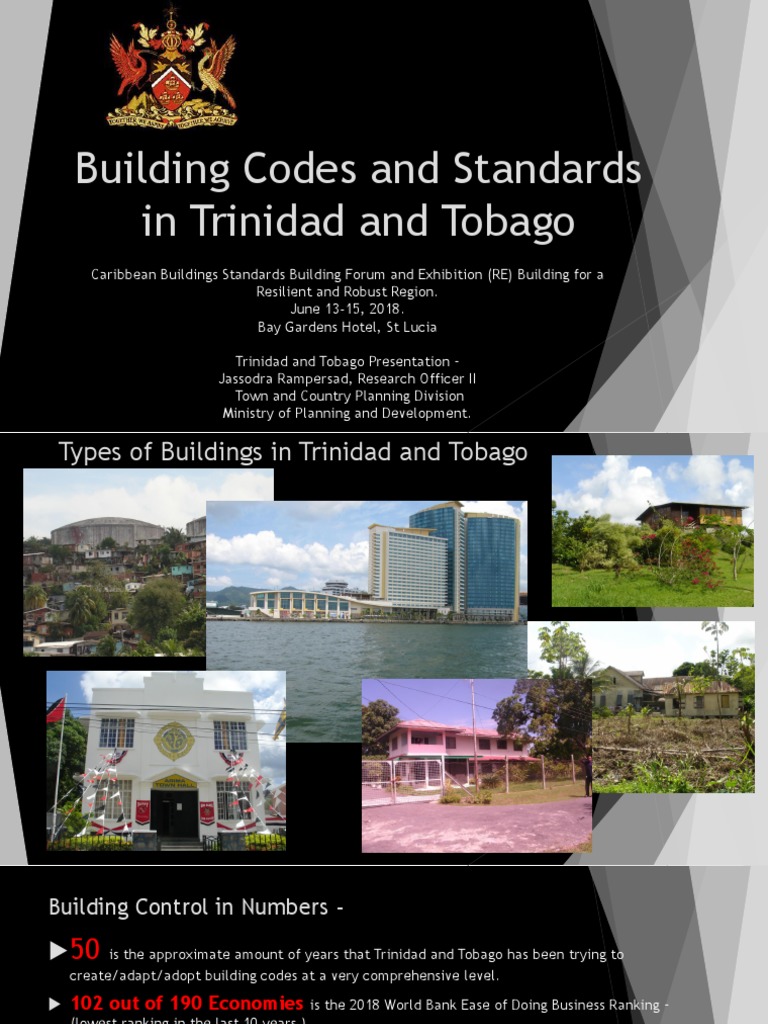 Trinidad Building Codes and Standards in Trinidad and Tobago Building Code Justice Of The Peace