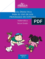 Guia Didactica Matematica Tercer Grado 2014 PDF