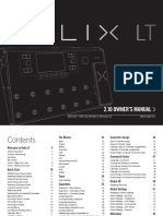 2.10 Owner'S Manual: 90-20-0451 - B (For Use With Helix LT Firmware 2.10) ©2016 Line 6, Inc