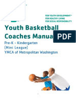 Youth Basketball Pre-K - Kindergarten Coaches Manual Mini League - Final(1)