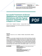 Dermatology Treatment of S Aureus