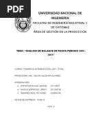 Analisis Balanza de Pagos
