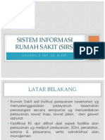 Sistem Informasi Rumah Sakit (Sirs)