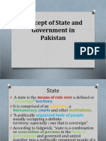 Lect 2 Concept of State and Government in Pakistan