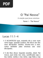 Mensagem - O Pai Nosso - Parte I - Pai Nosso