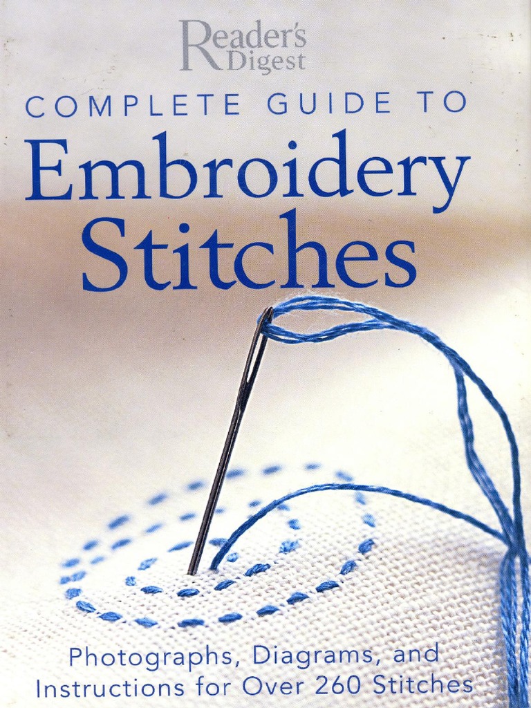 Complete Guide To Embroidery Stitches Pdf