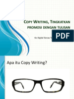 Copy Writing Go Digital Danau Toba PDF
