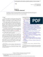 ASTME E8 Standard Test Methods for Tension Testing of Metallic Materials