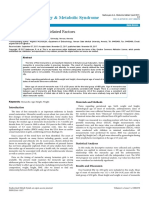 Age of Menarche and Related Factors