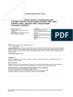 UNHRC rules on discrimination in social security legislation