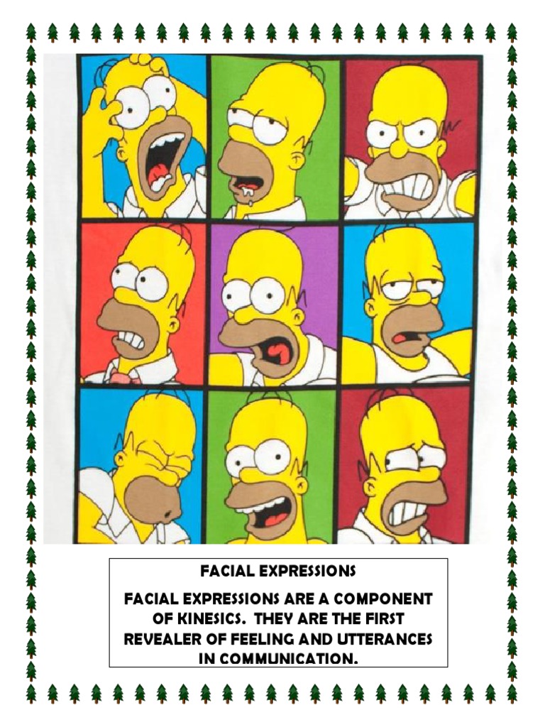 Facial Expressions Facial Expressions Are A Component of Kinesics. They ...