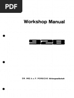 WM Porsche 928 Factory Manual - Vol 4