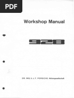 WM Porsche 928 Factory Manual - Vol 1