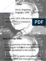 Jose Garcia Villa - Philippine Poet & Literary Innovator