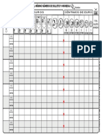 Cuadro de Siembra y Calendario Mensual