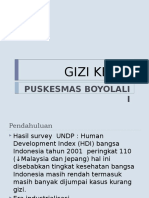 Gizi Kerja