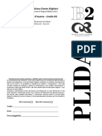 B2 Nuovo Formato - Esempio Scrivere PDF