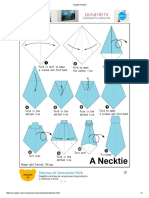 Origami Necktie PDF
