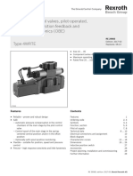 Directional Control Valves, Pilot-Operated With Electrical Position Feedback and Integrated Electronics